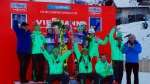 Vtic celebrates home victory ahead of Takanashi