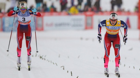 Bjoergen hangs on for mini-tour victory in Lillehammer - UPDATED