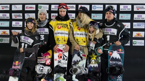 Gasser and Kleveland take career's first at Snowboard World Cup opener