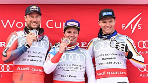 Beat Feuz clinches first career globe despite the Austrian double