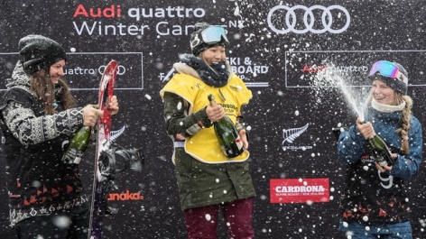 Kim and Totsuka victorous in season's first Halfpipe World Cup