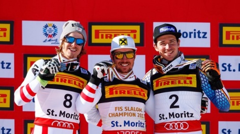 Second Gold medal for Hirscher in St. Moritz
