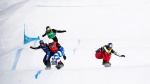 Moioli and Visintin shine in Cervinia SBX