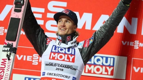 Daniel Andre Tande is Ski Flying World Champion