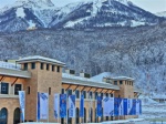 Olympics on TV-screens and monitors