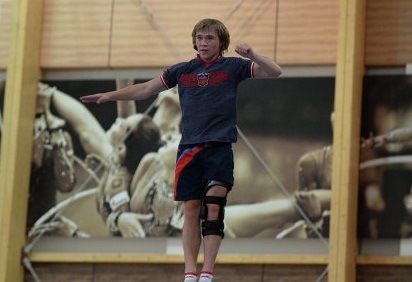 Aerialists went to Novogorsk