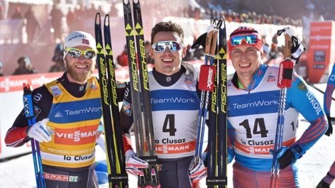 Krogh times finish perfectly for La Clusaz win