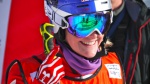 Fanny Smith with shoulder injury