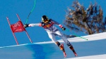 What do ski racers wear under their suits?