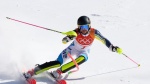 Hansdotter takes first Olympic slalom medal in gold