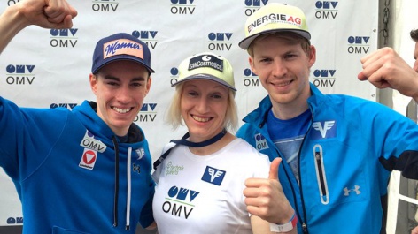 Ski Jumpers at the Vienna City Marathon