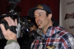 Olympic champion Seth Wescott’s van collides with moose
