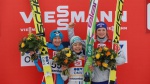 Takanashi celebrates 40th World Cup victory