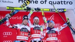 Théaux wins the tough Santa Caterina downhill
