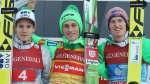 Peter Prevc fights back in New Year's competition