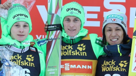 Double victory for the Prevc family