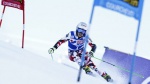 Eva-Maria Brem takes the win in Courchevel
