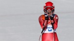 Dominique Gisin Athlete Role Model at YOG 2016