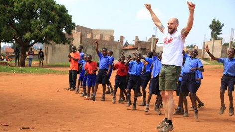 Right To Play Athlete Ambassadors visit Uganda