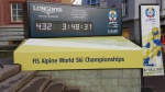 Longines Countdown clock inaugurated in St. Moritz 2017