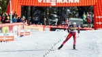 Oestberg takes Tour lead from Johaug
