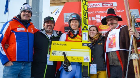 Håvard Klemetsen „Winner of the Day“ in Seefeld