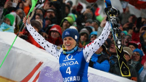 Dream week for Velez Zuzulova in Flachau