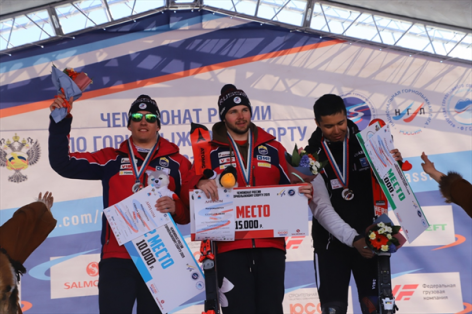 Параллельный слалом на ЧР выиграли Прокопьева и Кузнецов